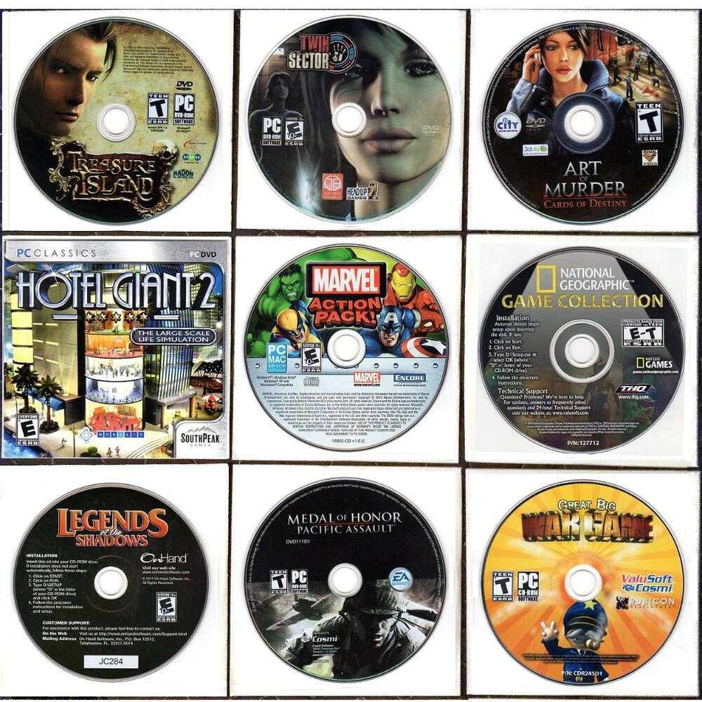 Games Lot #24 for Windows 2000/XP/Vista/7 2009-2012